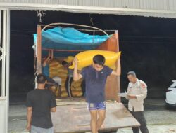 Langkah Nyata Ketahanan Pangan, Polsek Baras Antar 8,9 Ton Jagung Petani ke Bulog
