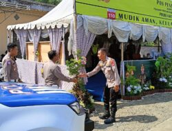 Dirlantas Polda Sulbar Tekankan Pelayanan Humanis dan Kesiapsiagaan Petugas di Pos Pengamanan Mudik