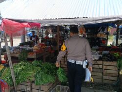 Dirlantas Polda Sulbar Blusukan ke Pasar, Pantau Harga Pangan dan Dukung Pedagang Kecil Jelang Ramadan