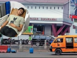 Korlap Parkir Resmi Pasar Sukaramai Dikeroyok Sekelompok Preman, Tubuh Memar dan Bibir Pecah