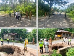 Subdit Kamsel Ditlantas Polda Sulbar Survei Jalan Rusak di Majene dan Polman, Siapkan Solusi Konkrit