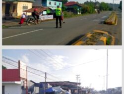 Sat Lantas Polres Pasangkayu Gelar Commander Wish Gatur Pagi, Jaga Kelancaran Lalu Lintas dan Amanatkan Keselamatan