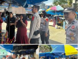 Operasi Ketupat Marano 2026: Polisi Edukasi Pedagang Petasan dan Kembang Api di Mamuju