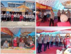 Tim Supervisi Polda Sulbar Cek Kesiapan Pos Pam Ops Ketupat Marano di Polewali