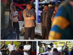 Kapolda Sulbar Tinjau Pos Pelayanan dan Pengamanan, Pastikan Mudik Aman dan Lancar