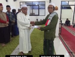 Pelantikan Pengurus Cabang MSB Tanantovea dan Sindue Berjalan Sukses dan Aman di Masjid Nurgaza Wani Dua
