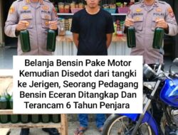 Mengisi BBM Gunakan Sepeda Motor lalu BBM Subsidi Dijual Kembali, Pria Ini diciduk Aparat