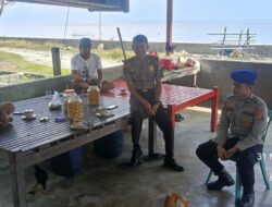 Sat Polairud Pasangkayu Ajak Warga Pesisir Jaga Keamanan dan Kebersihan Laut Tanjung Babia