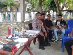 Amankan Ibadah Jumat Agung, Polsek Sarudu Pastikan Kegiatan di Gereja Santo Yohanes Pembaptis Berjalan Lancar