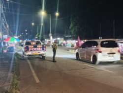 Cegah Kecelakaan & Balap Liar, Satlantas Pasangkayu Gelar Blue Light Patrol di Malam Hari