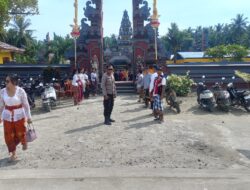 Amankan Ibadah Dharma Santi Nyepi, Polsek Pasangkayu Jaga Kondusifitas dan Kerukunan Umat