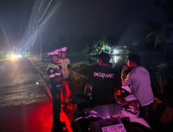 Gencarkan Patroli Malam, Ditlantas Polda Sulbar Hadir Berikan Rasa Aman dan Keselamatan