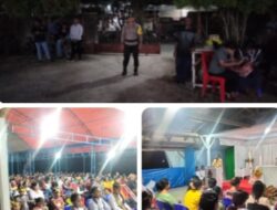 Polsek Baras Gelar PAM di Malam Ibadah Paskah, 300 Jemaat Beribadah dengan Aman dan Khusyu