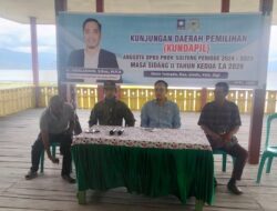 Dr.Awaluddin Gelar Kundapil di Tomado, Soroti Normalisasi Sungai dan Penguatan Ekonomi Warga