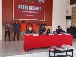 Press Release, Ungkap Kasus Pencabulan Sejak 2024, 3 Dewasa Jadi Tersangka, 9 Anak dan 1 Lansia Terlibat