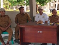 Kades Rizal Pimpin Rakor, Target Pelunasan Pekuburan dan Pemanfaatan Lahan Persawahan