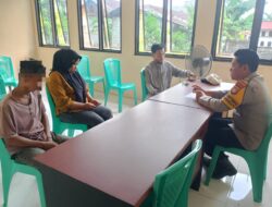 Sentuh Hati, Bhabinkamtibmas Pasangkayu Selesaikan Kasus Pencurian Kotak Amal Secara Kekeluargaan