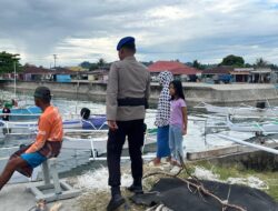 Sat Polairud Polres Pasangkayu Intensifkan Patroli Sambang, Ajak Masyarakat Pesisir Jaga Kamtibmas dan Kebersihan Laut