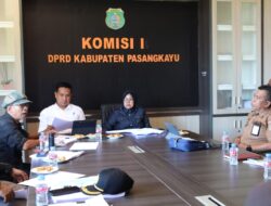 Komisi I DPRD Pasangkayu Bahas Evaluasi APBD 2026 dan RKPD 2027 Bersama 5 OPD