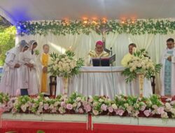Uskup Agung Kupang Resmikan Rumah Formator Kongregasi ACI di Benlutu, Sekaligus Saksikan Pembaharuan Kaul Suster Lourdes