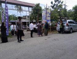Bhabinkamtibmas Polsek Pasangkayu Amankan Isthiqosa Akbar dan Peresmian Gedung Baru Pesantren Abuhurairah