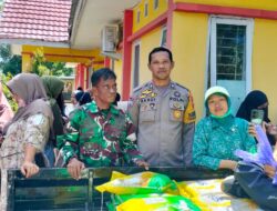 Menjelang Idul Adha, Polsek Bambalamotu Dampingi Gerakan Pangan Murah di Sarjo Bantu Ringankan Beban Warga