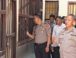 Dir Tahti Polda Sulbar Tinjau Langsung Ruang Tahanan dan Barang Bukti Polres Pasangkayu, Tekankan Kepatuhan SOP