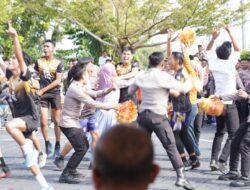 Grand Final Pertandingan Bola Voli Satker Polda Sulbar: Brimob dan Polres Mateng Beradu Sengit Rebut Gelar Juara