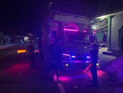 Patroli Malam Ditlantas Polda Sulbar: Hadir di Jalan, Jaga Keamanan dan Ketertiban yang Kondusif