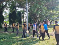 Sambut Idul Adha 1447 H, Personel Polres Pasangkayu Gelar “Kurvei” Bersihkan Mako, Wujudkan Lingkungan Kerja Nyaman & Pererat Solidaritas