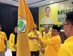 Terima Bendera Pataka, Tandai H. Yaumil Ambo Djiwa Kembali Pimpin DPD II Partai Golkar Pasangkayu Periode 2026–2031