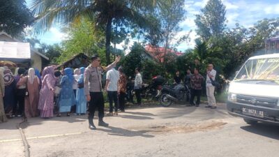 Hadirkan Rasa Aman bagi Warga, Personel Polri Turun Langsung Kawal Hajatan Pernikahan di Pasangkayu