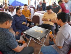 Jembatani Silaturahmi Sulsel-Sulteng, Polda Sulbar Gelar Lomba Domino yang Diikuti Ratusan Pasangan dari Berbagai Daerah