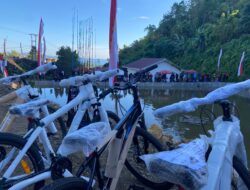 Rebutkan Sepeda Gunung dan Alat Pancing, Ratusan Peserta Memadati Kolam Galatama Polda Sulbar