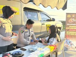Car Free Day Manakarra Ramai, Warga Berbondong-bondong Manfaatkan Layanan Kesehatan Gratis Polda Sulbar
