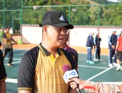 Wakapolda Sulbar Buka Turnamen Tenis Lapangan dan Futsal: Pererat Kebersamaan dalam Semarak Hari Bhayangkara ke‑80
