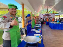 Viral! Kapolda Sulbar & PJU Kompak Jadi Koki, Adu Kreasi Nasi Goreng di Perayaan Bhayangkara ke-80