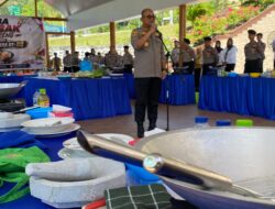 Lomba Masak Nasi Goreng Bhayangkara ke-80, Kapolda Sulbar & PJU Unjuk Gigi di Dapur