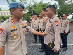 “Penampilan Cerminan Profesionalisme”, Kabid Propam Polda Sulbar Perintahkan Personel Rapi Menyambut Bhayangkara ke-80