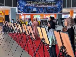 Sambut HUT Bhayangkara ke-80, Polda Sulbar Gelar Pameran Foto “Polisi Juga Manusia” di Mall Matos