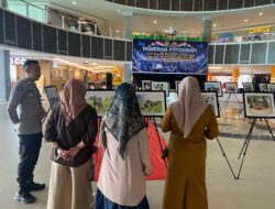 Dari Lelah Bertugas Hingga Rindu Keluarga, Pameran Foto Polda Sulbar Sentuh Hati Pengunjung Mall Matos