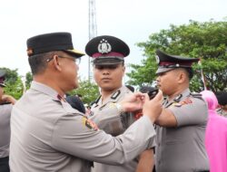 Naik Pangkat 544 Personel Polda Sulbar, Kapolda: Lindungi, Ayomi, Layani Masyarakat Lebih Baik