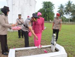 Kapolres Pasangkayu Pimpin Ziarah Makam Pahlawan, Wujud Penghormatan Polri pada Hari Bhayangkara Ke-80