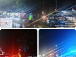 Hujan Bukan Penghalang, Sat Lantas Polres Pasangkayu Gelar Blue Light Patroli Demi Keamanan Warga