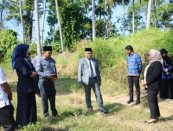 Tinjau Lokasi Sekolah Rakyat, Sekda Pasangkayu: Pastikan Lokasi Aman dan Mudah Dijangkau Anak