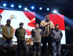 Banjir Pengunjung! HUT Bhayangkara ke-80 Polda Sulbar Makin Meriah Bersama Charly Van Houten