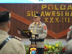 Kapolda Sulbar Pimpin Sertijab Enam Pejabat Utama, Penyerahan Jabatan dan Lantik Dua Pejabat Baru, Tegaskan Jabatan Adalah Amanah