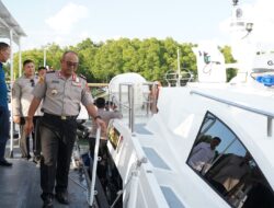 Kapolda Sulbar Cek Kesiapan Kapal Patroli Baru, Perkuat Pengamanan dan Pelayanan di Perairan Sulawesi Barat