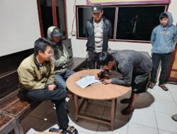 Polsek Mamasa Gerak Cepat Mediasi Perkelahian Dua Pemuda di Rambusaratu, Berakhir Damai