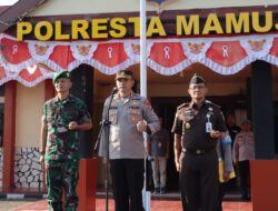 Apel Gabungan TNI-Polri dan Kejaksaan di Mamuju, Tutup Celah Provokasi yang Berpotensi Memecah Soliditas Antar Instansi